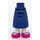 LEGO Donkerblauw Heup met Medium Skirt met Purple shoes (59794)