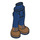 LEGO Donkerblauw Heup met Pants met Medium Vleeskleur Boots en Dark Blauw Laces (35642)