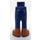 LEGO Donkerblauw Heup met Pants met Medium Vleeskleur Boots en Dark Blauw Laces (35642)