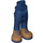 LEGO Donkerblauw Heup met Pants met Medium Vleeskleur Boots en Dark Blauw Laces (35642)