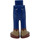 LEGO Dark Blue Hip with Pants with Tan Lace up boots (35642)