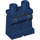 LEGO Donkerblauw Heupen en benen met Grijs Pockets (3815 / 34904)