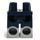 LEGO Donkerblauw Heupen en benen met Medium Stone Grijs Boots en Rood Armor (3815)