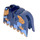 LEGO Dark Blue Horse Barding with Gold Armor (2490 / 59587)