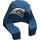 LEGO Dark Blue Horus Headdress with Bird Head (93354)