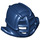 LEGO Dunkelblau Kendo Helm mit Gitter Maske (98130)