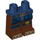 LEGO Donkerblauw Lavertus met Pearl Gold Armour Minifigure Heupen en benen (3815 / 15791)