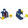 LEGO Dark Blue Little Red Riding Hood Minifig Torso (973 / 76382)