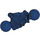 LEGO Bleu foncé Lower Bras avec Balle Joints et Angled Faisceau (47311)