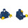 LEGO Dark Blue Man with Dark Blue Turtleneck Sweater Minifig Torso (973 / 76382)