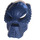 LEGO Dunkelblau Maske Soft 2 (53561)