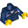 LEGO Dark Blue Mechanic Torso (973 / 88585)