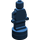 LEGO Dunkelblau Minifig Statuette (53017 / 90398)