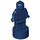 LEGO Donkerblauw Minifig Statuette (53017 / 90398)