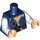 LEGO Bleu foncé Minifig Torse (76382 / 88585)