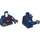 LEGO Donkerblauw Minifig Torso (973 / 76382)