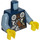 LEGO Dark Blue Minifig Torso (973 / 76382)
