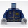 LEGO Dark Blue Minifig Torso (973 / 76382)