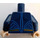 LEGO Blu scuro Minifigure Busto con Rosso e Gold Superman &#039;S&#039; logo (973 / 76382)