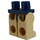 LEGO Blu scuro Minifigure Fianchi e gambe con Blu Loincloth e Gold Knee Cuscinetti (12786 / 14389)