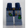 LEGO Dark Blue Minifigure Hips and Legs with Green Bags, Gold Chains (3815 / 61858)