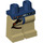 LEGO Dark Blue Minifigure Hips and Legs with Gun Holster (3815 / 48460)