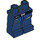 LEGO Donkerblauw Minifigure Heupen en benen met Gunbelt, Pocket met Zipper en Zwart Riem (11974 / 13509)