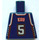 LEGO Dark Blue Minifigure NBA Torso with NBA New Jersey Nets #5 Jason Kidd