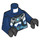 LEGO Dunkelblau Mr. Freeze - From Lego Batman Movie Minifig Torso (973 / 76382)