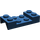LEGO Dark Blue Mudguard Plate 2 x 4 with Arch without Hole (3788)