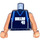 LEGO Dunkelblau NBA Dirk Nowitzki, 41 Dallas Mavericks Minifigure Torso