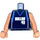 LEGO Dark Blue NBA Dirk Nowitzki, 41 Dallas Mavericks Minifigure Torso