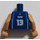 LEGO Donkerblauw NBA Steve Nash, Dallas Mavericks Torso