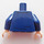 LEGO Donkerblauw Newman Minifiguur Torso (973 / 76382)