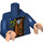 LEGO Dunkelblau Newt Scamander Minifigur Torso (973 / 88585)