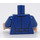 LEGO Mørkeblå Newt Scamander Torso (973 / 76382)