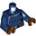 LEGO Dark Blue Nick Fury with Dark Blue Top Minifig Torso (973 / 76382)