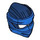 LEGO Dark Blue Ninjago Hood with Blue Wrap (4910)