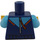 LEGO Dunkelblau Ocean Explorer Diver - Minifigur Torso (973 / 76382)