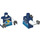 LEGO Bleu foncé OctanE Driver avec 29 sur Retour Minifig Torse (973 / 76382)