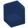 LEGO Dark Blue Panel 1 x 1 Corner with Rounded Corners (6231)