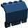 LEGO Donkerblauw Paneel 2 x 4 x 2 met Hinges (44572)