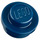 LEGO Dark Blue Plate 1 x 1 Round (6141)