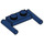 LEGO Donkerblauw Plaat 1 x 2 met Handgrepen (Lage handgrepen) (3839)