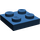 LEGO Dark Blue Plate 2 x 2 (3022 / 94148)