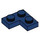 LEGO Dark Blue Plate 2 x 2 Corner (2420)