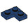 LEGO Donkerblauw Plaat 2 x 2 Hoek (2420)