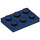 LEGO Bleu foncé assiette 2 x 3 (3021)