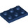 LEGO Dark Blue Plate 2 x 3 (3021)