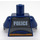 LEGO Bleu foncé Police Officer Duke DeTain Minifig Torse (973 / 76382)